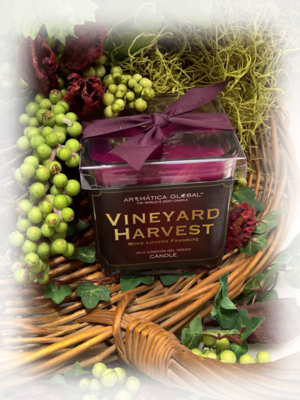 Vineyard Harvest™ Square Candle